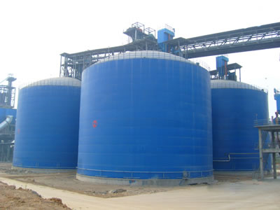 永定水泥钢板库改造